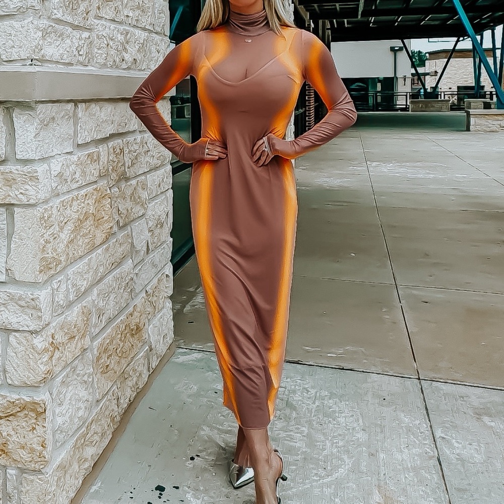 Afrm body con dress